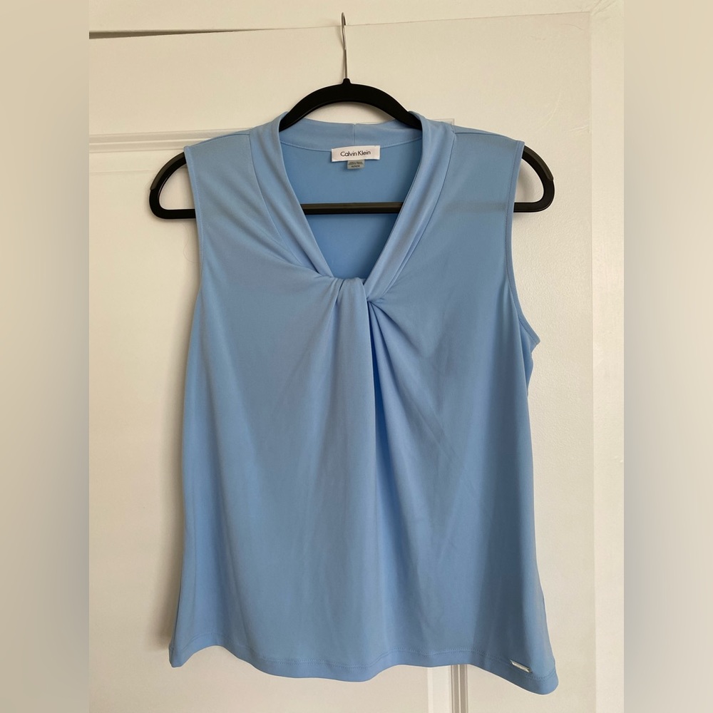 Calvin Klein work blouse tank top sleeveless